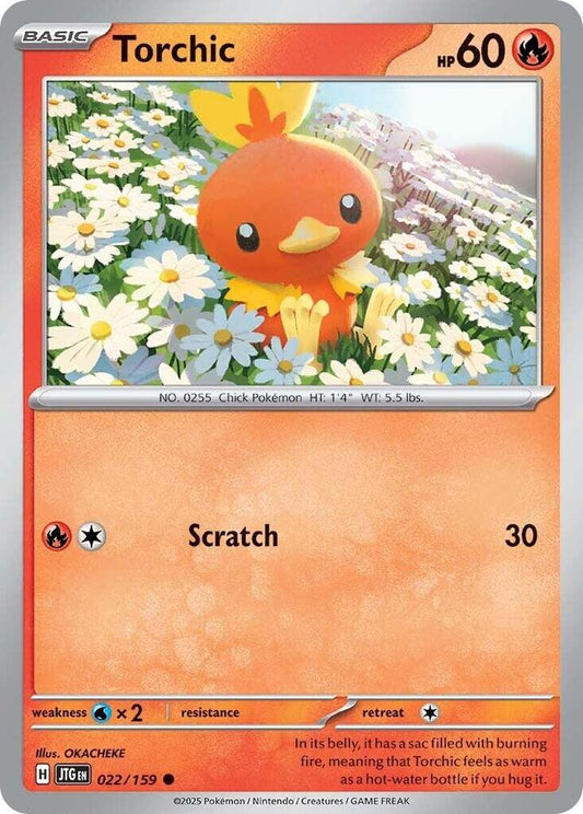 Torchic 022/159 (SV09: Journey Together) 