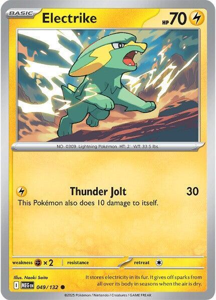 Electrike 049/132 (ME01: Mega Evolution) 
