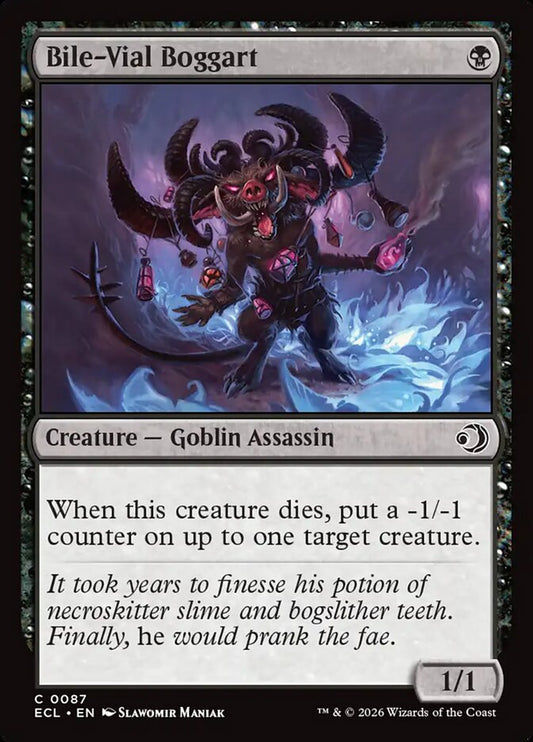 Bile-Vial Boggart 87/273 (Lorwyn Eclipsed)  - Foil