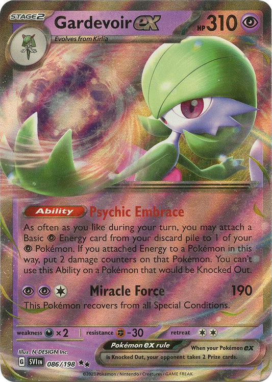 Gardevoir ex 086/198 (SV01: Scarlet & Violet Base Set)  - Holofoil