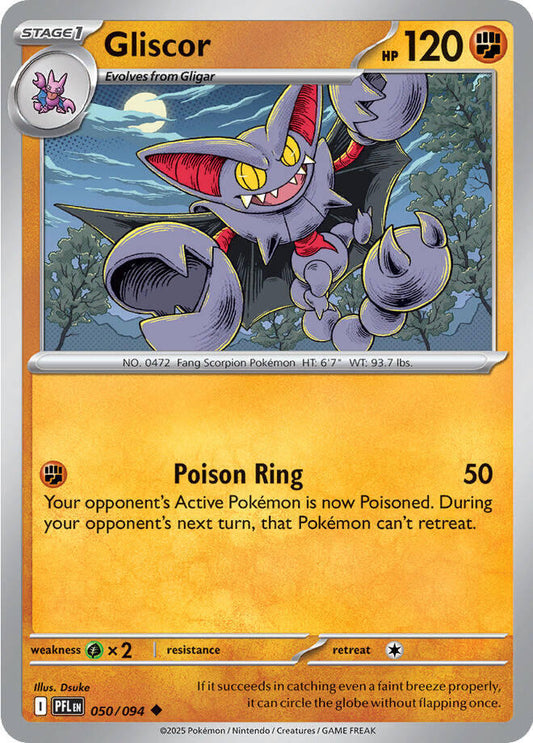 Gliscor 050/094 (ME02: Phantasmal Flames) 