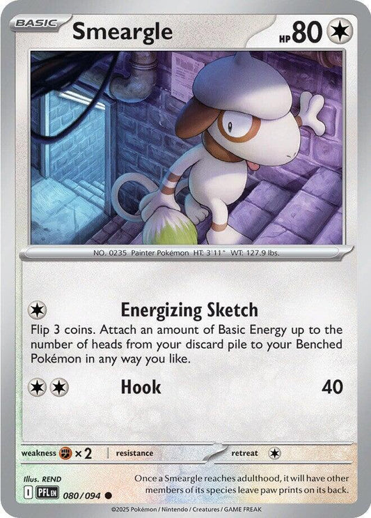 Smeargle 080/094 (ME02: Phantasmal Flames) 