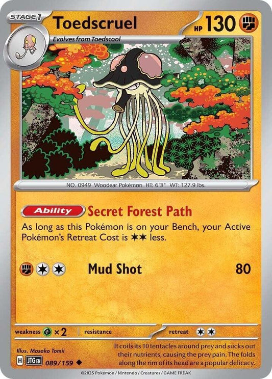 Toedscruel 089/159 (SV09: Journey Together) 
