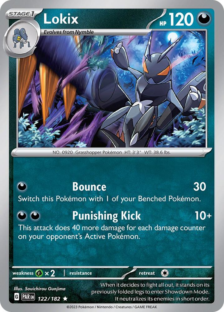 Lokix 122/182 (SV04: Paradox Rift)  - Holofoil