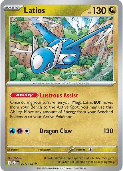 Latios 101/132 (ME01: Mega Evolution) 