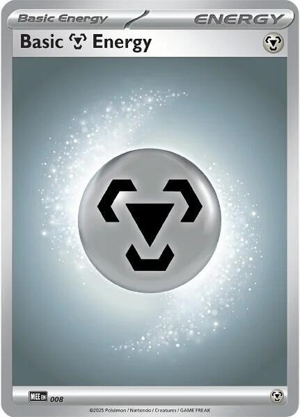 Basic Metal Energy 008 8 (MEE: Mega Evolution Energies) 