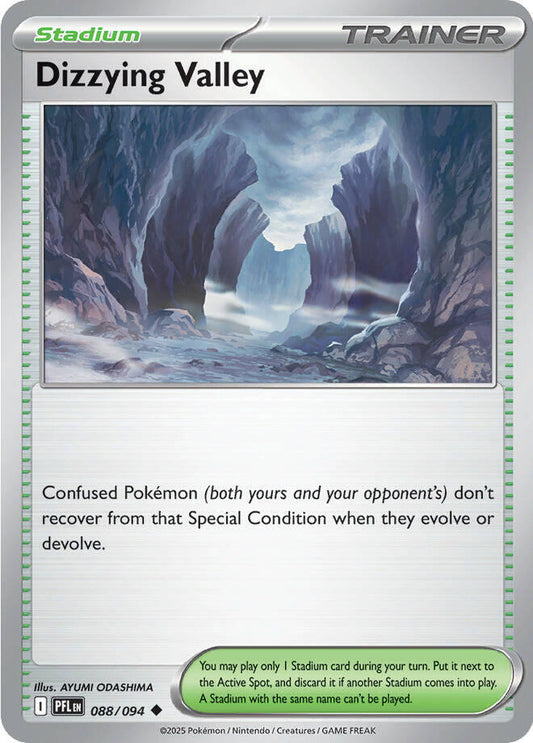Dizzying Valley 088/094 (ME02: Phantasmal Flames)  - Reverse Holofoil