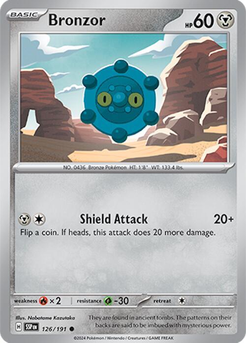 Bronzor 126/191 (SV08: Surging Sparks) 