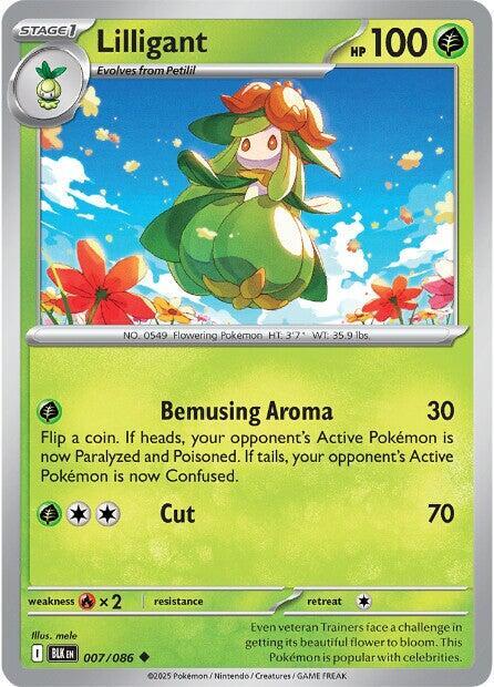 Lilligant 007/086 (SV: Black Bolt) 