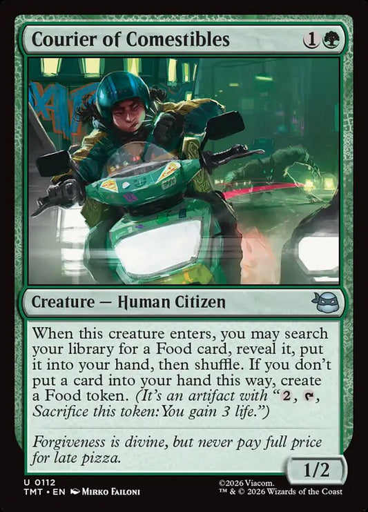 Courier of Comestibles 112/190 (Teenage Mutant Ninja Turtles) 