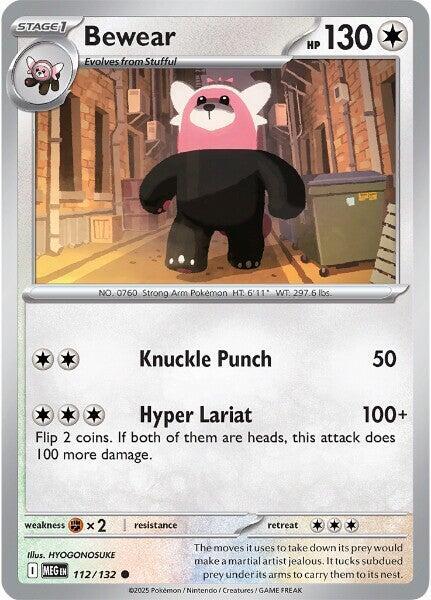 Bewear 112/132 (ME01: Mega Evolution) 