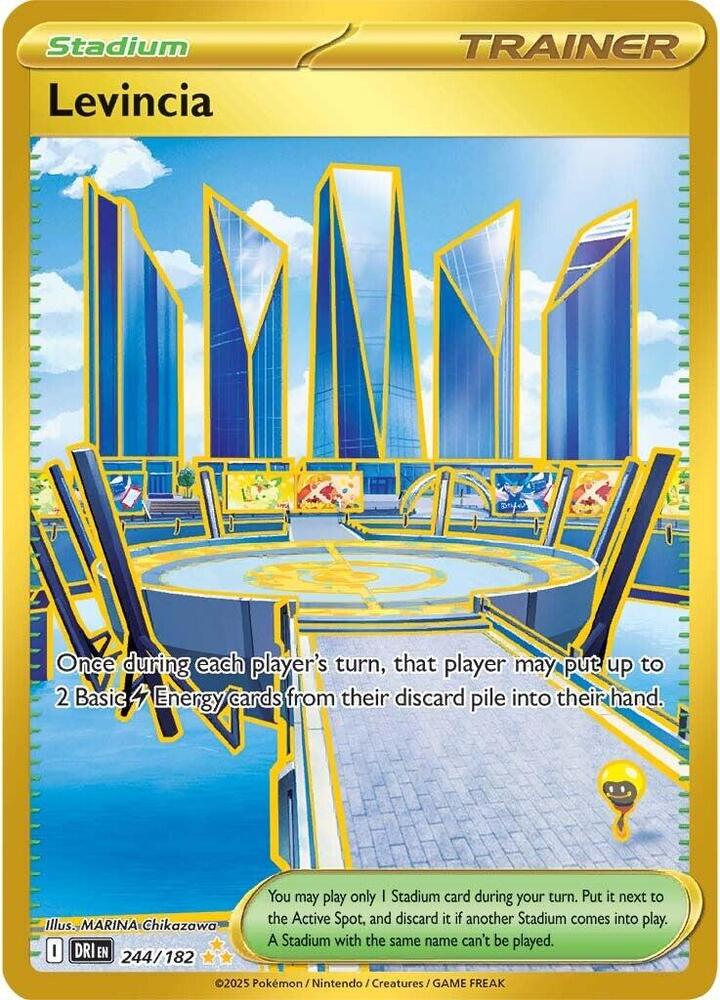 Levincia 244/182 (SV10: Destined Rivals)  - Holofoil