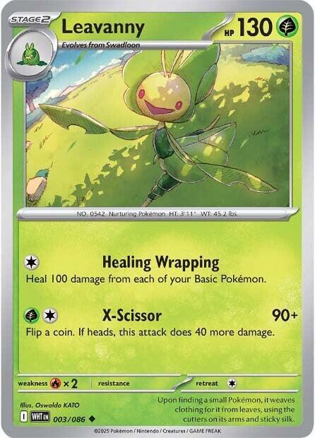 Leavanny 003/086 (SV: White Flare) 