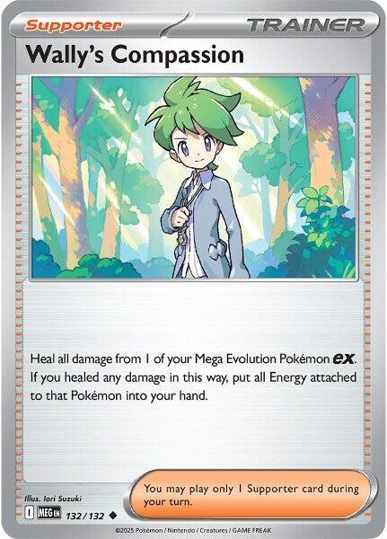 Wally's Compassion 132/132 (ME01: Mega Evolution) 