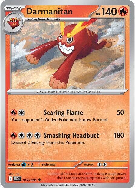 Darmanitan 014/086 (SV: Black Bolt) 
