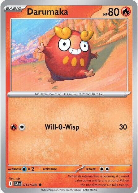 Darumaka 013/086 (SV: Black Bolt) 