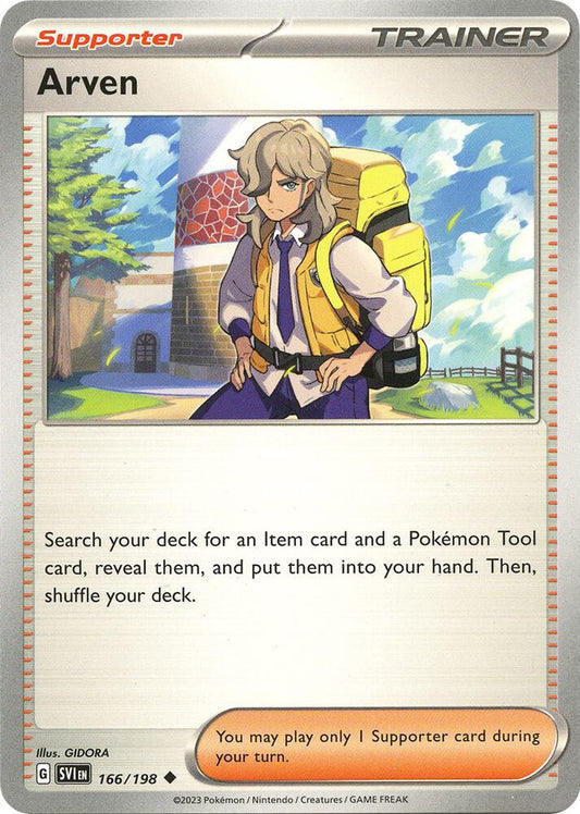 Arven 166/198 (SV01: Scarlet & Violet Base Set) 