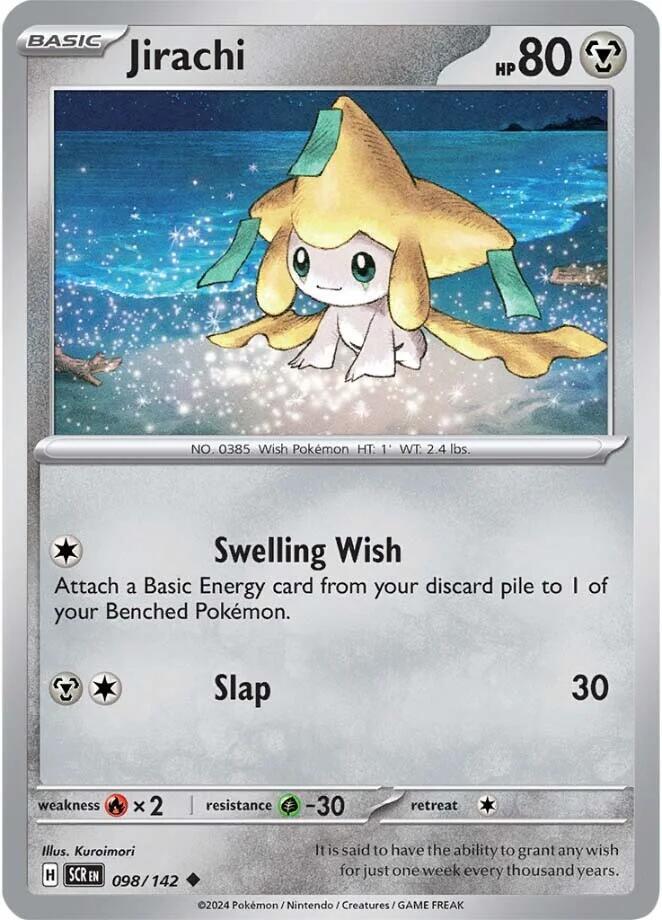 Jirachi 098/142 (SV07: Stellar Crown) 