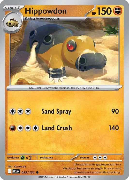 Hippowdon 053/131 (SV: Prismatic Evolutions) 