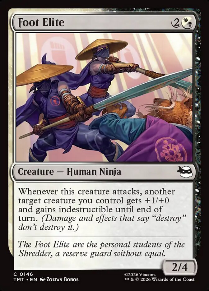 Foot Elite 146/190 (Teenage Mutant Ninja Turtles)  - Foil