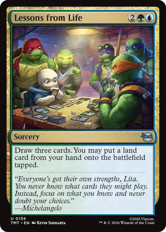 Lessons from Life 155/260 (Teenage Mutant Ninja Turtles) 