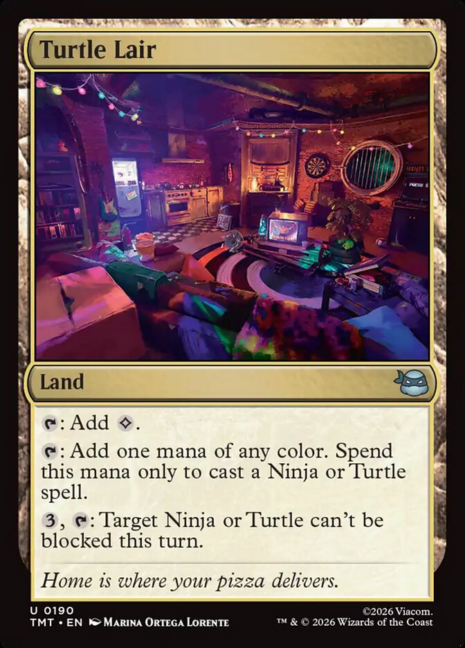 Turtle Lair 190 (Teenage Mutant Ninja Turtles) 