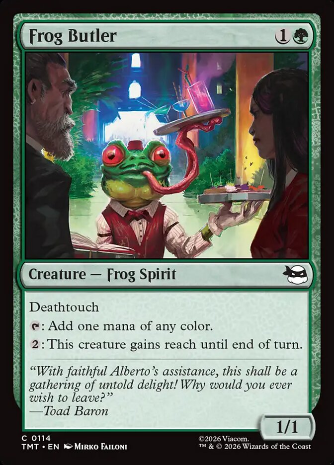 Frog Butler 114 (Teenage Mutant Ninja Turtles) 