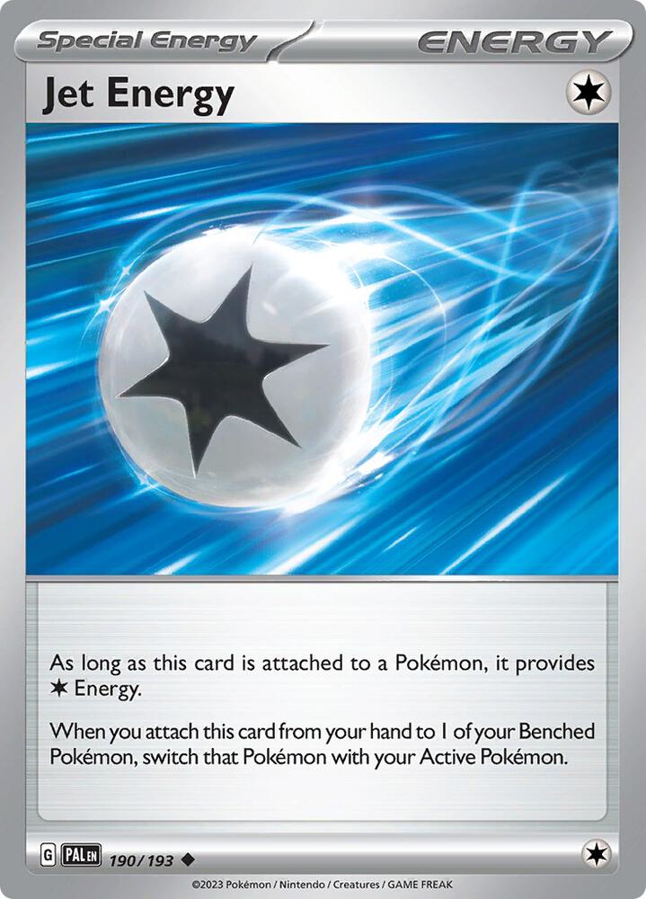 Jet Energy 190/193 (SV02: Paldea Evolved) 