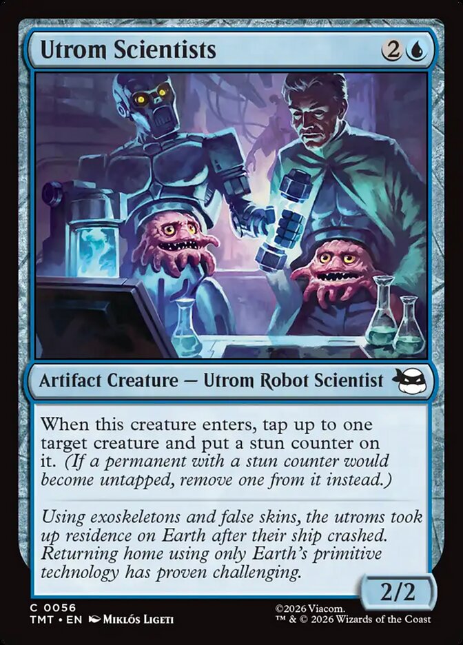 Utrom Scientists 56/190 (Teenage Mutant Ninja Turtles)  - Foil