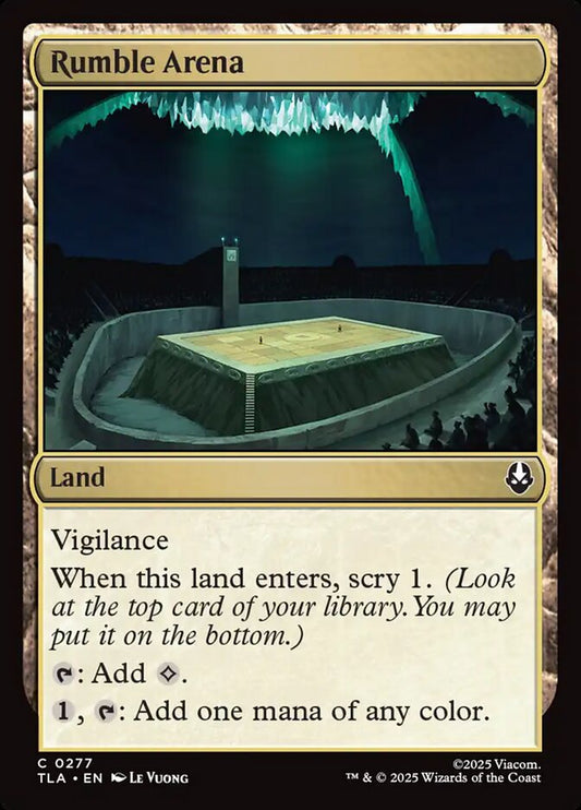 Rumble Arena 277/286 (Avatar: The Last Airbender)  - Foil