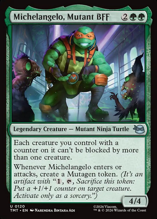 Michelangelo, Mutant BFF 120/190 (Teenage Mutant Ninja Turtles) 