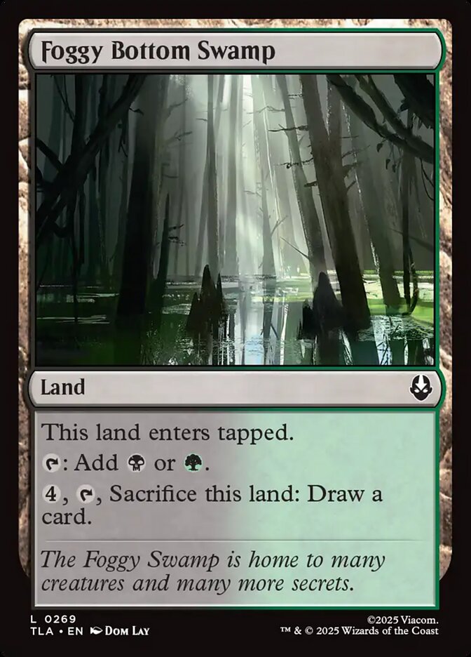 Foggy Bottom Swamp 269 (Avatar: The Last Airbender)  - Foil