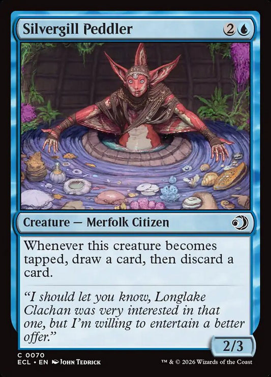 Silvergill Peddler 70/273 (Lorwyn Eclipsed) 