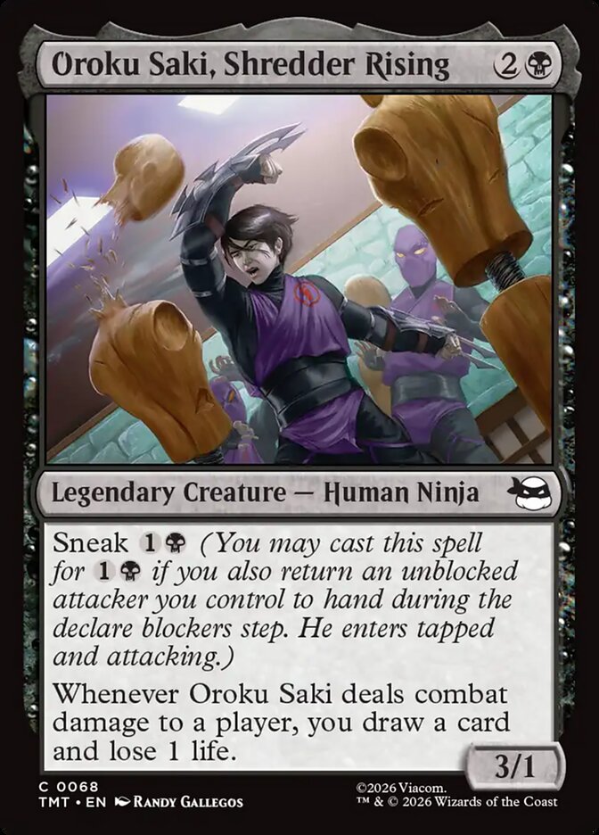 Oroku Saki Shredder Rising 68 (Teenage Mutant Ninja Turtles) 