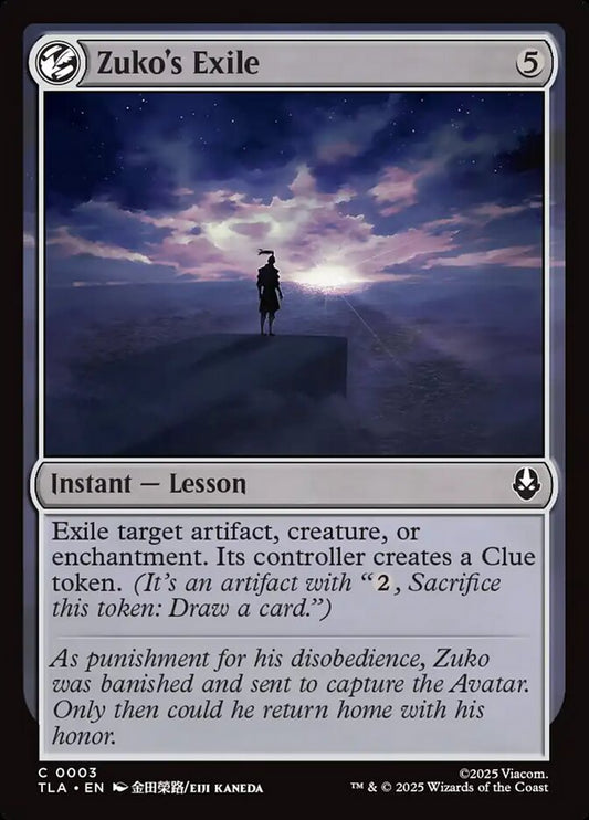 Zuko's Exile 3/286 (Avatar: The Last Airbender) 