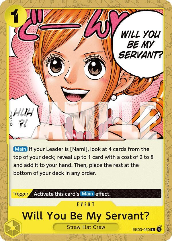 Will You Be My Servant? EB03-060 () 