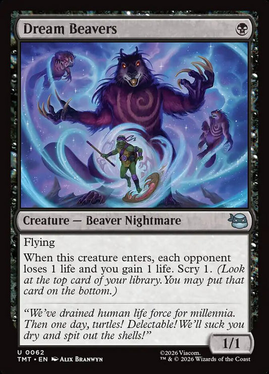Dream Beavers 62/190 (Teenage Mutant Ninja Turtles) 