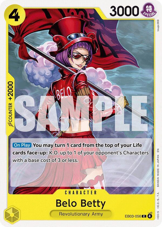 Belo Betty EB03-056 (Extra Booster: One Piece Heroines Edition) 