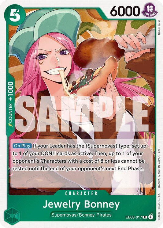 Jewelry Bonney EB03-017 (Extra Booster: One Piece Heroines Edition)  - Foil