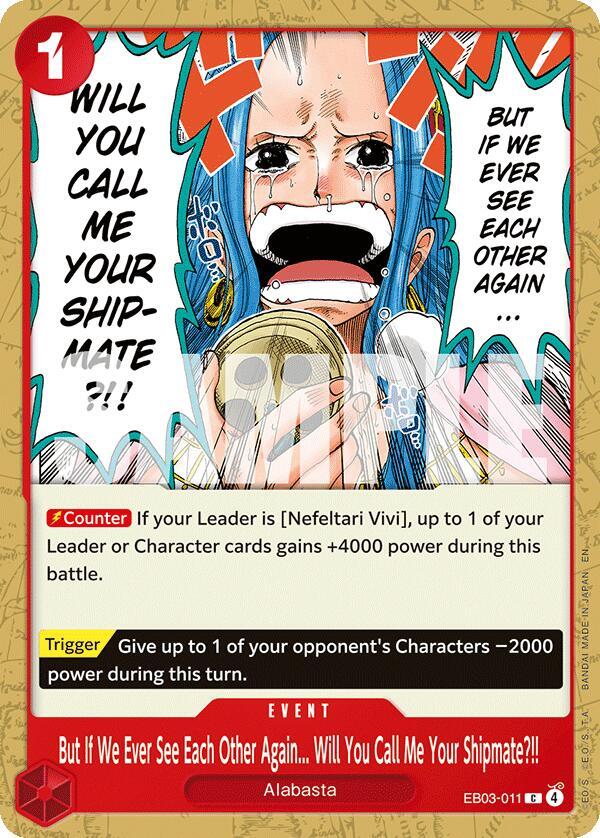 But If We Ever See Each Other Again...Will You Call Me Your Shipmate?!! EB03-011 () 
