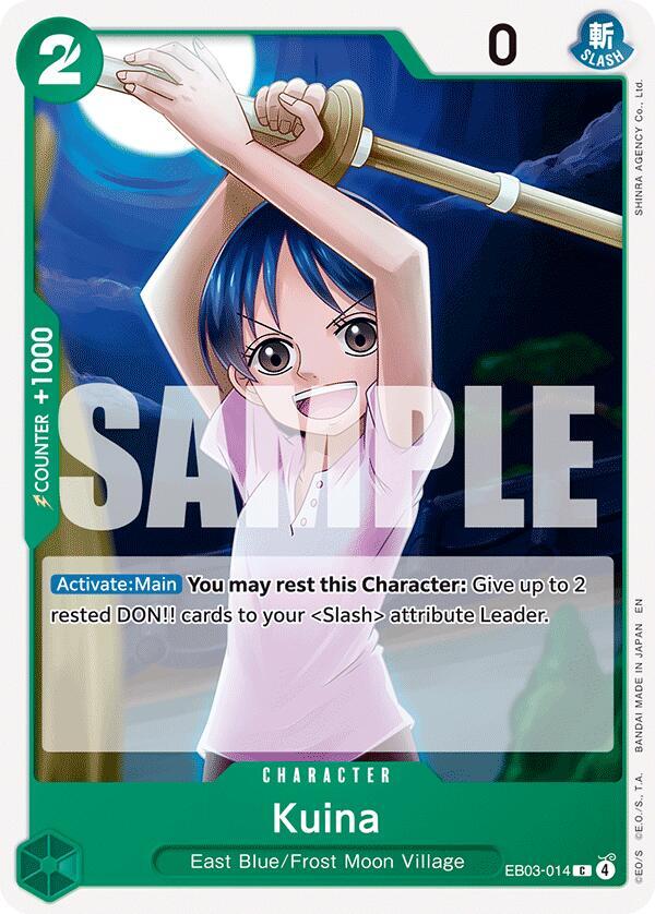 Kuina EB03-014 (Extra Booster: One Piece Heroines Edition) 