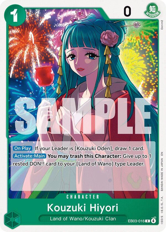 Kouzuki Hiyori EB03-016 (Extra Booster: One Piece Heroines Edition) 