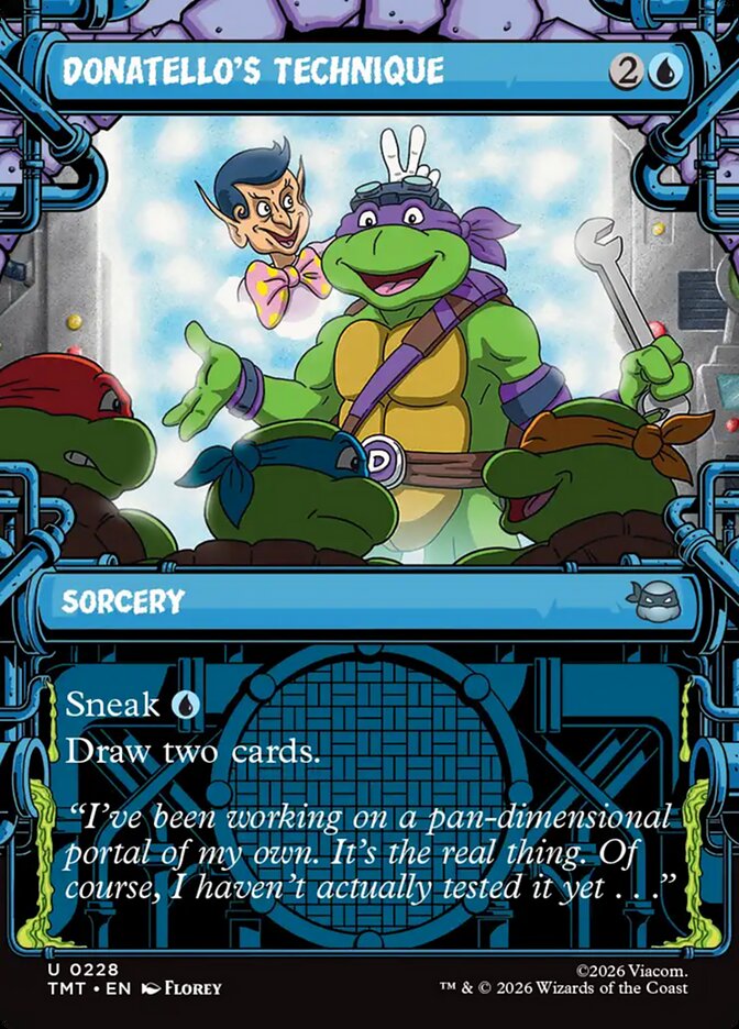 Donatello's Technique 228/190 (Teenage Mutant Ninja Turtles)  - Showcase