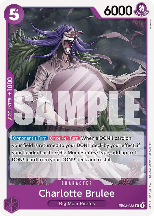 Charlotte Brulee EB03-033 (Extra Booster: One Piece Heroines Edition) 