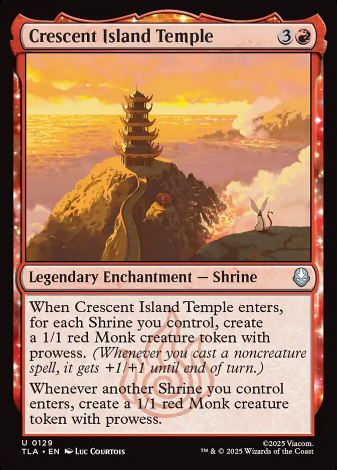Crescent Island Temple (Dupe) 129 (Avatar: The Last Airbender) 