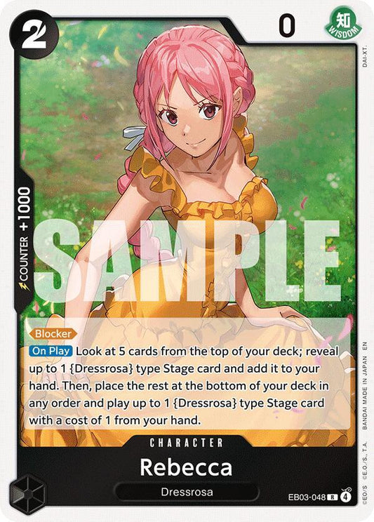 Rebecca EB03-048 (Extra Booster: One Piece Heroines Edition)  - Foil
