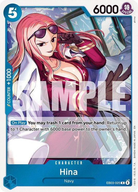 Hina EB03-025 (Extra Booster: One Piece Heroines Edition)  - Foil
