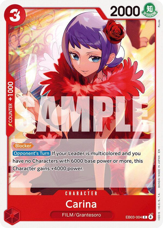 Carina EB03-004 (Extra Booster: One Piece Heroines Edition) 