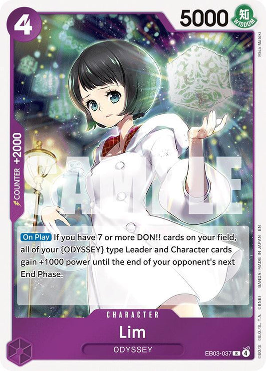 Lim EB03-037 (Extra Booster: One Piece Heroines Edition)  - Foil