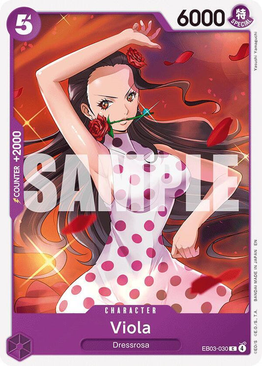 Viola EB03-030 (Extra Booster: One Piece Heroines Edition) 